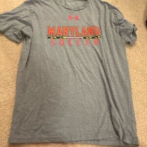 LG Gray Maryland Soccer Tee